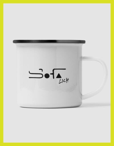 Sofalich - Emaille Tasse