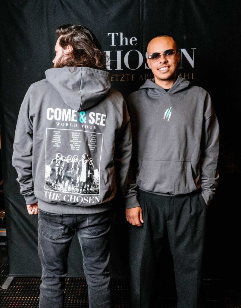 COME AND SEE - Worldtour Hoodie  - TheChosen – Bild 2